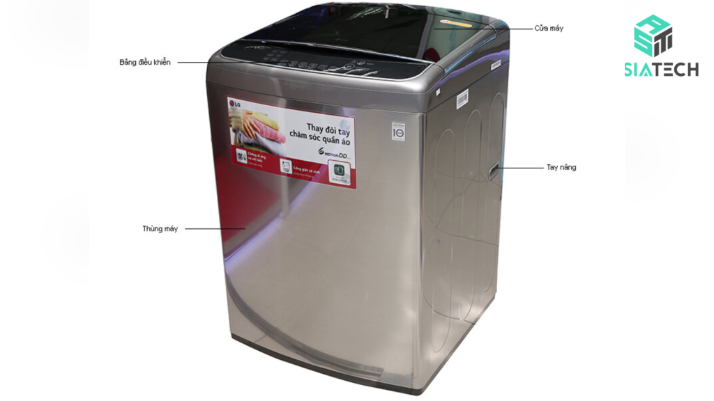 máy giặt công nghiệp lg 20kg
