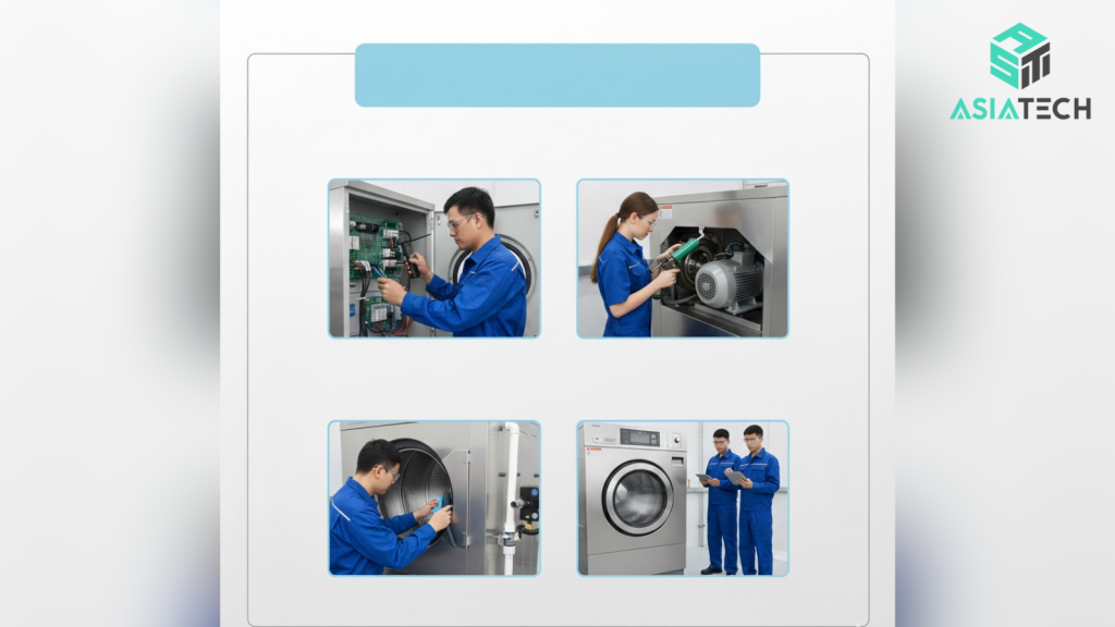 máy giặt công nghiệp công suất lớn