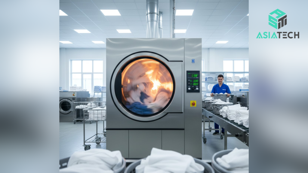 máy sấy quần áo công nghiệp