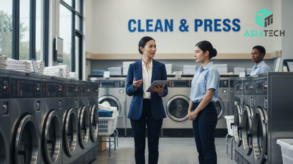 kinh nghiệm quản lý tiệm giặt là